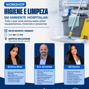 Workshop sobre Higiene e Limpeza em Ambiente Hospitalar
